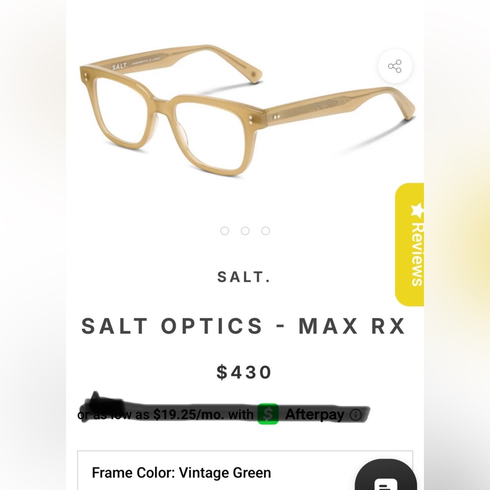 SALT Eyeglasses Max RX - Picture 7 of 8
